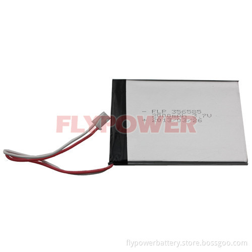 Li-ion Polymer Battery 3.7V 2000mAh Rechargeable Battery Pack